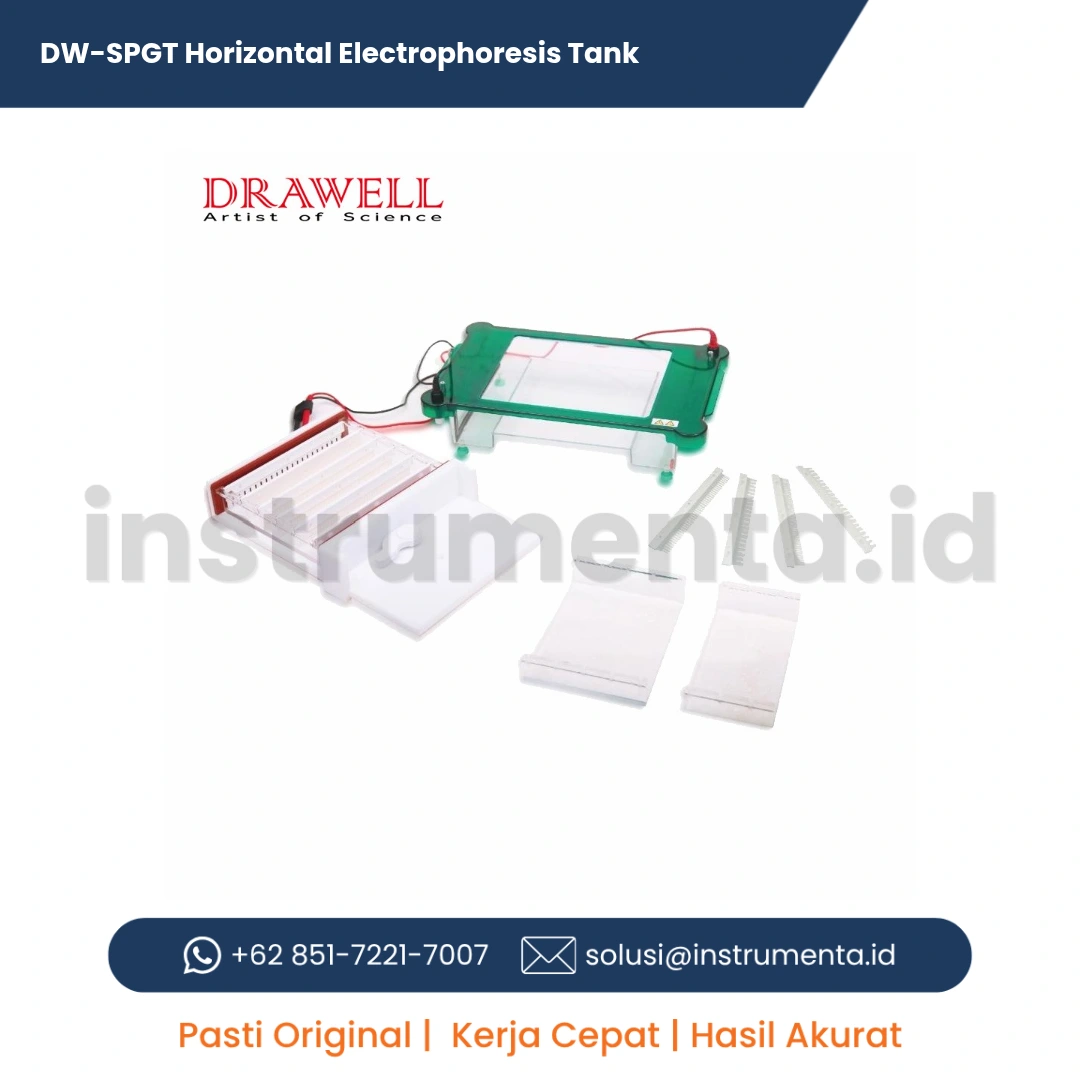 Jual DW-SPGT Horizontal Electrophoresis Tank Distributor Resmi Alat Elektroforesis Laboratorium Ready Stock